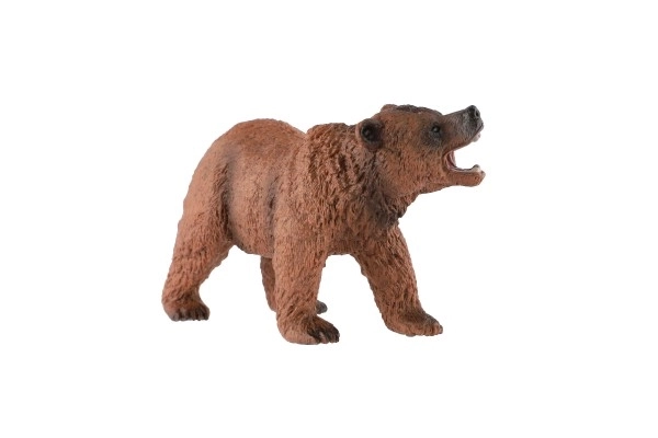 Ours brun en plastique zooté 12cm en sachet