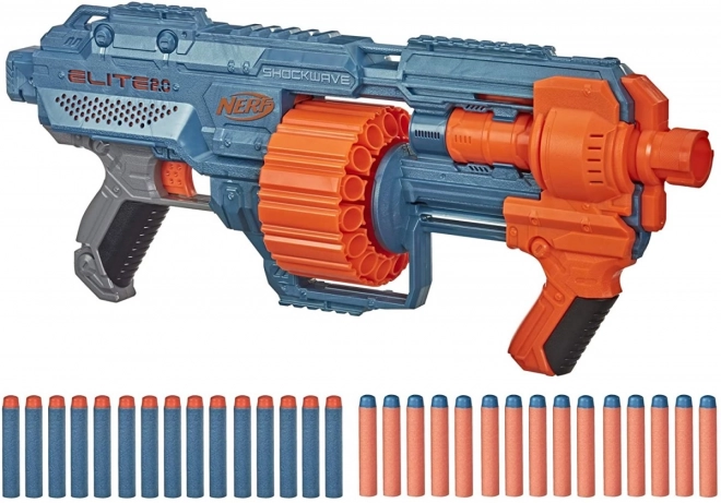 Pistolet Nerf Shockwave RD-15 avec munitions