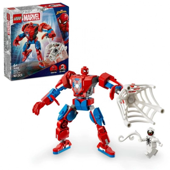 Mech Spider-Mana vs. Anti-Venom de LEGO