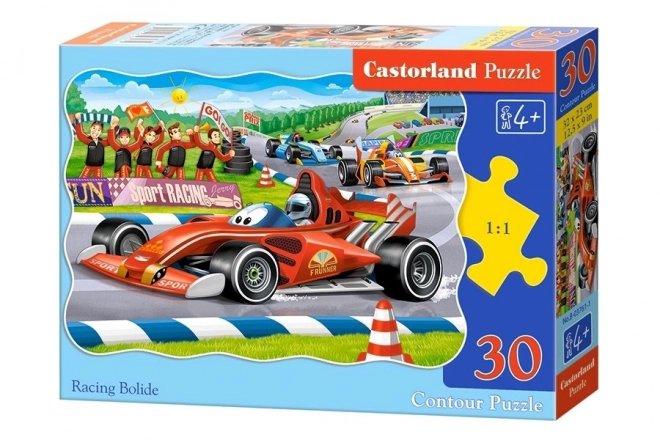 Puzzle Bolide de Course 30 pièces