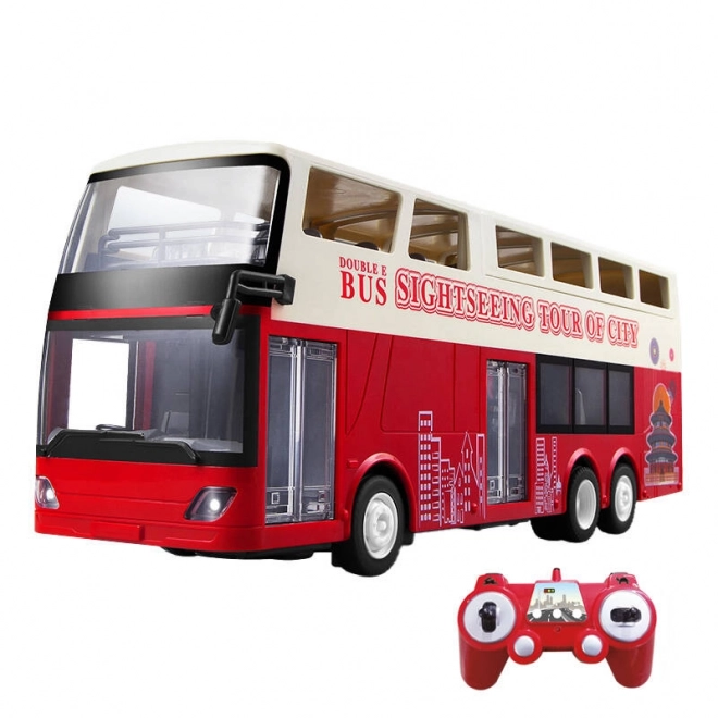 Autobus RC télécommandé 1:18 Double Eagle (rouge) E640-003