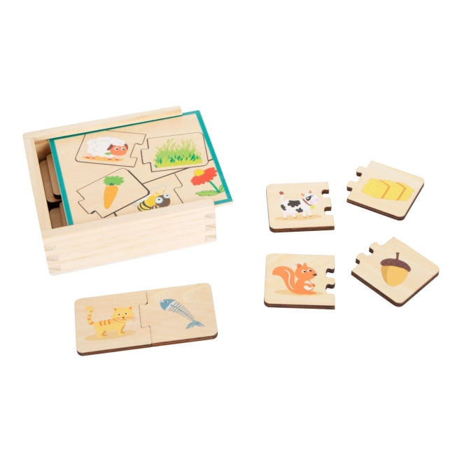 Small Foot Jeu éducatif nourrir les animaux