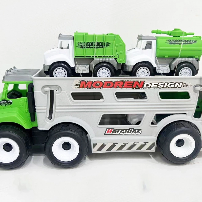 Camion porte-jouets avec petites voitures 31 cm