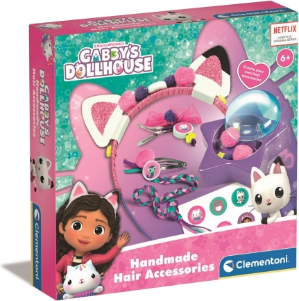 Coffret créatif d’accessoires pour cheveux Maison de Chat de Gabby