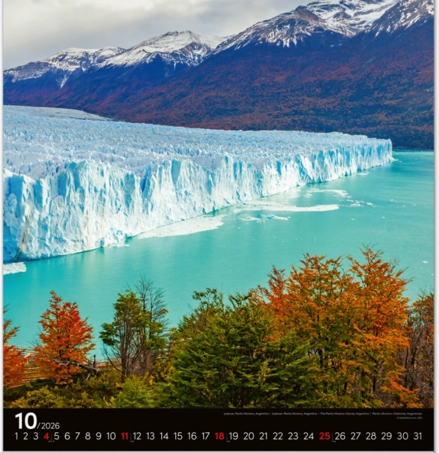 Calendrier mural Énergie 2026