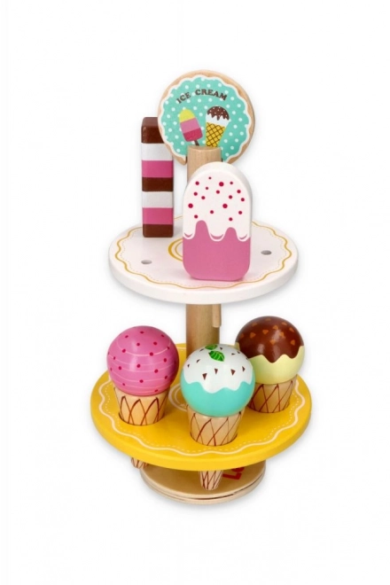 Stand de crème glacée