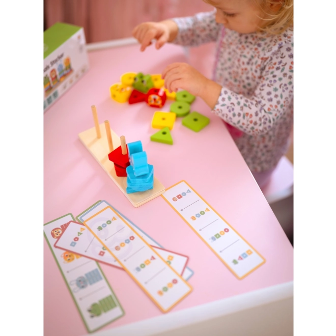 Woopie Montessori Pyramid d'animaux 27 pcs