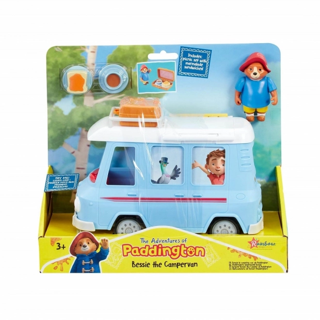 Caravane avec Paddington et accessoires