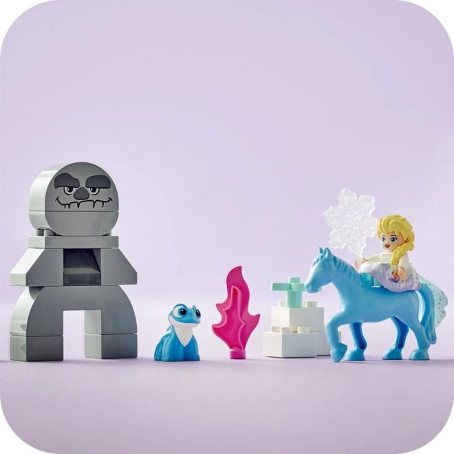 LEGO DUPLO Disney Elsa et Bruni dans la forêt enchantée