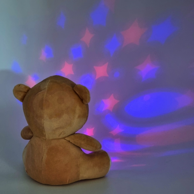 Woopie Baby peluche apaisante avec projecteur ourson 2en1