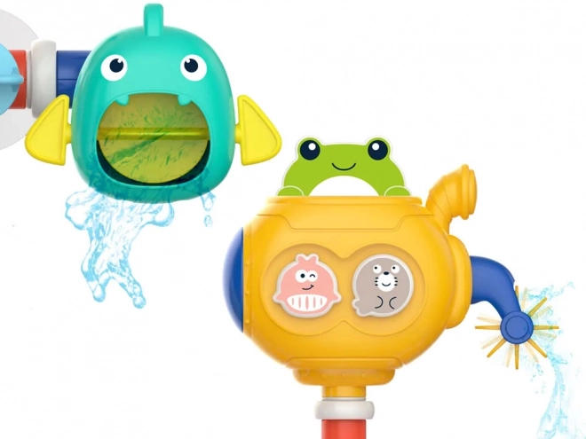 Jouet de bain amusant avec moulin à eau et carrousel