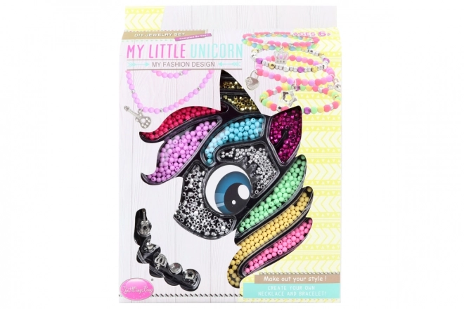 Perles en plastique licorne
