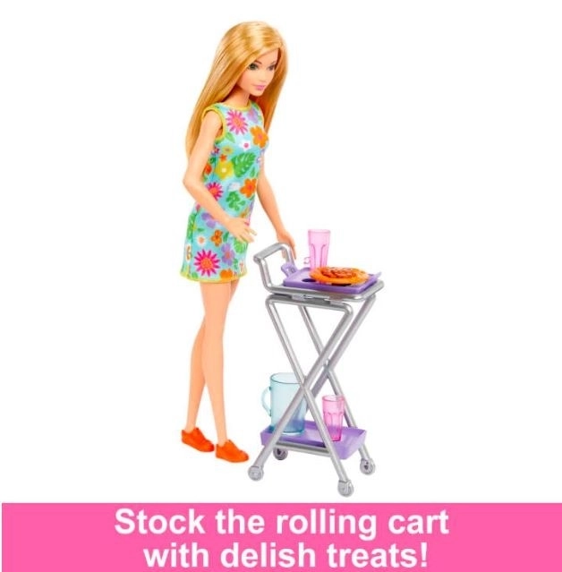 Cuisine Barbie avec garde-manger