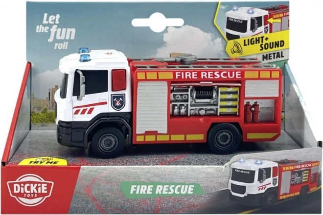 Camion de pompiers à roue libre avec fonction lumineuse