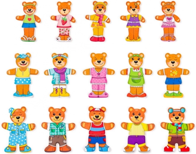 Habillage créatif des oursons