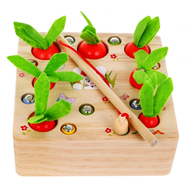 Jeu de mémoire en bois Carotte