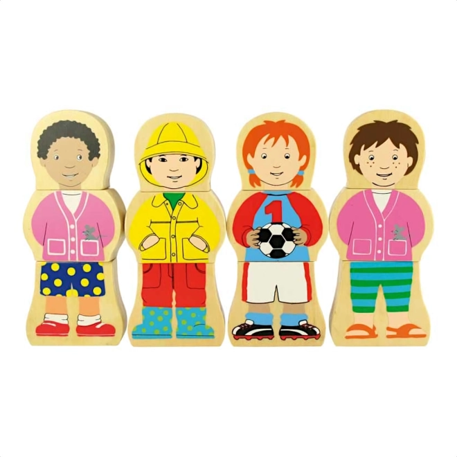 Bigjigs Toys puzzle magnétique en bois – nationalités