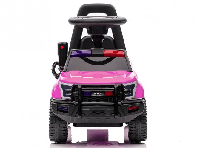 Trottinette Police rose pour enfants