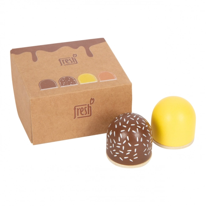 Pralines au Chocolat en Bois Small Foot Fresh