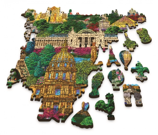 Puzzle en bois TREFL Lieux célèbres de France 1000 pièces