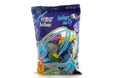 Ballons Métalliques Multicolores Gemar