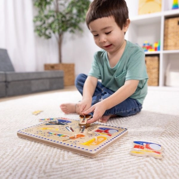 Puzzle sonore - Instruments de musique