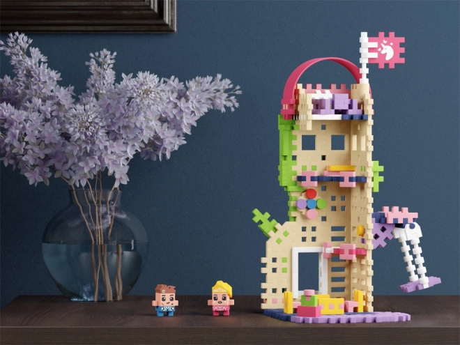 Jeu de construction Waffle Mini - Princesse: La Tour de la fantaisie