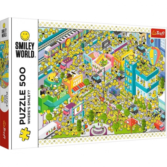 Puzzle Smiley - Où est Smiley ? 500 pièces