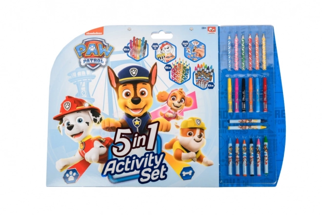 Ensemble de coloriage 5 en 1 Pat' Patrouille