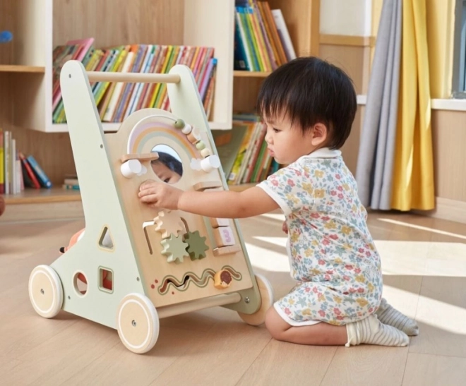 Trotteur éducatif PolarB olive
