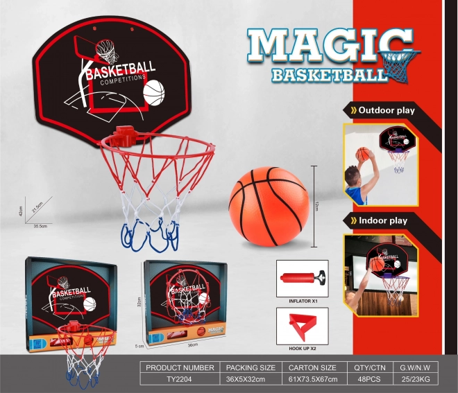 Woopie panier de basket mural