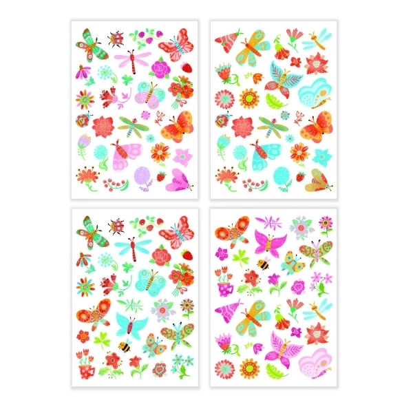 Ensembles de tatouage Papillons et fleurs