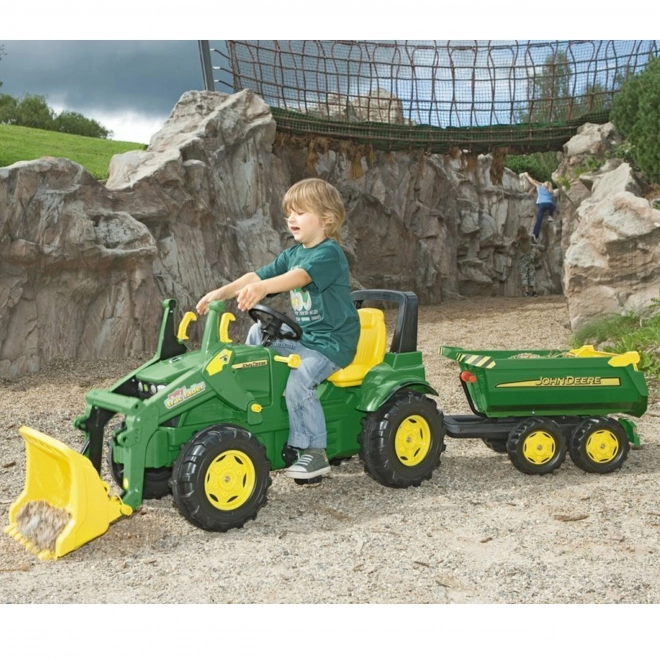 Rolly Toys remorque avec benne basculante John Deere