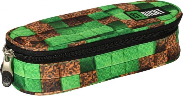 Trousse scolaire ST.RIGHT Pixel Cubes, une seule compartiment