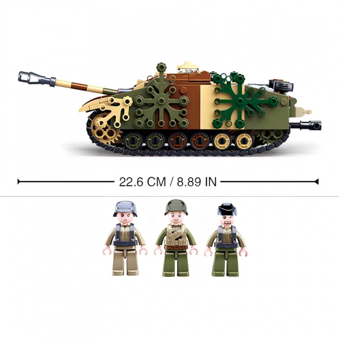 Sluban Armée N38-B0858 Tank blindé camouflé
