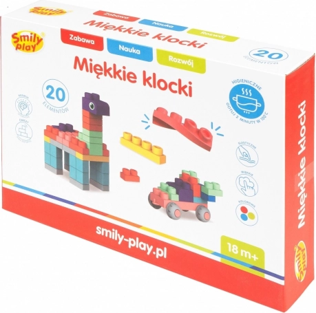 blocs de construction souples – set de 20 pièces