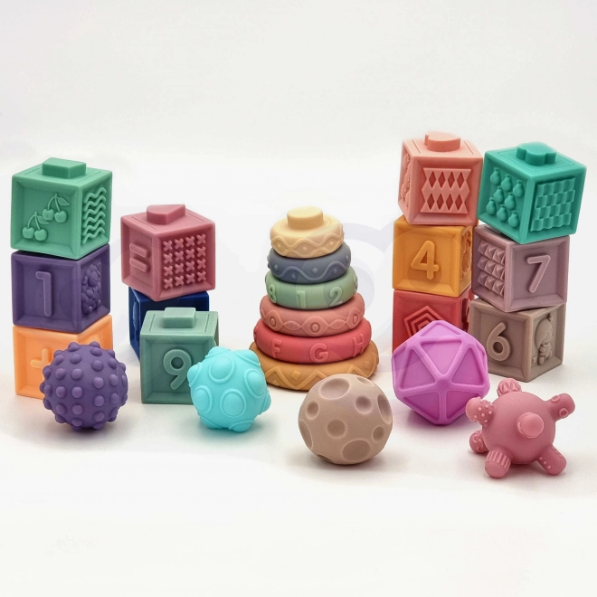 Woopie cubes sensorielles pour enfants avec comptage