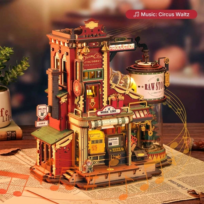 Maquette de bar et bistro Cheers
