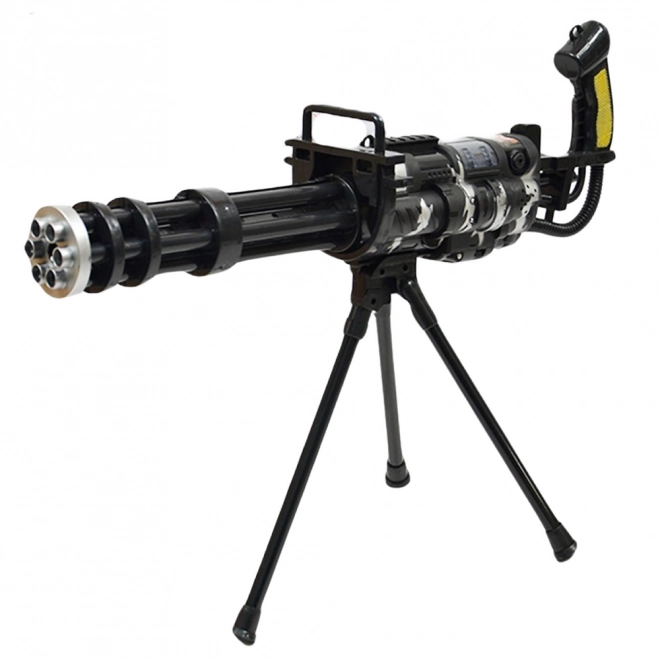 Fusil de sniper noir interactif avec lumières et vibrations