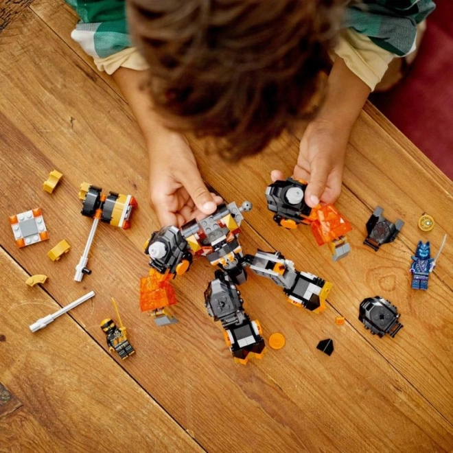 LEGO4; NINJAGO4; 71806 Cole9; le robot terrestre élémentaire