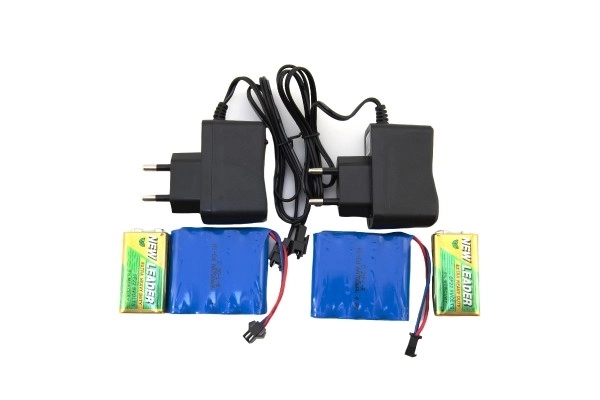Bataille de chars modèles RC avec pack rechargeable