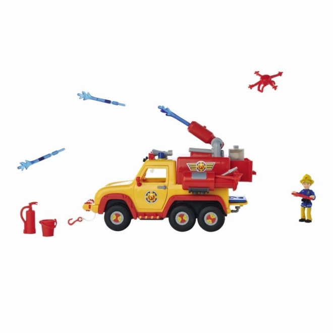 Pompier Sam Camion de pompiers Vénus 2.0 avec figurine