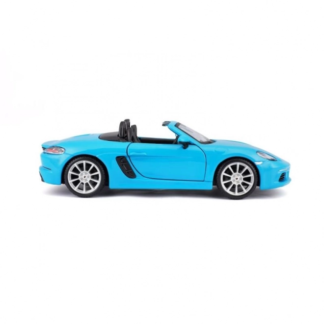 Bburago 1:24 Porsche 718 Boxster Bleu