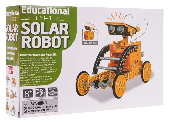 Kit de véhicules solaires 12 en 1 orange – Orange