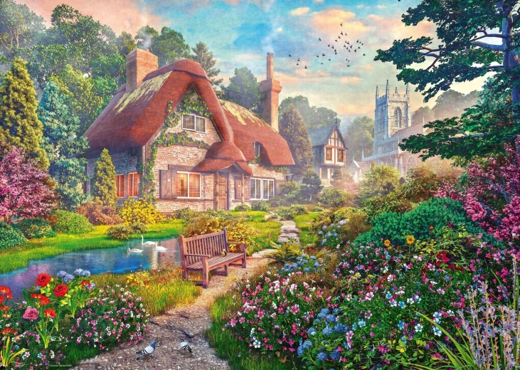 Puzzle Ravensburger paradis au cœur de la nature 1000 pièces