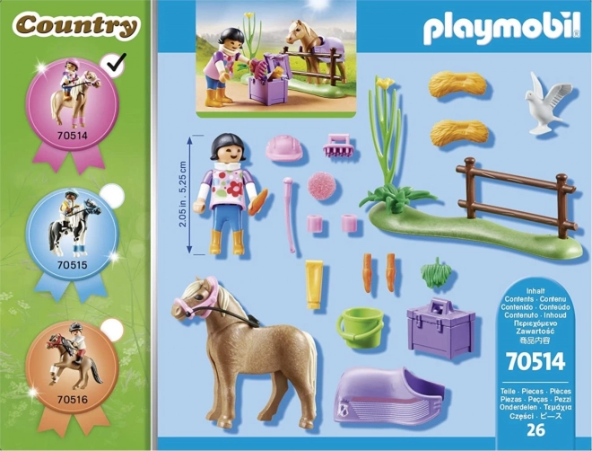 PLAYMOBIL® Country 70514 Poney islandais à collectionner