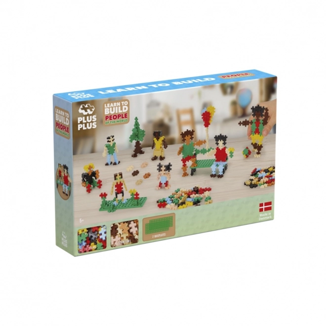Jeu de construction Plus-Plus Personnages du monde