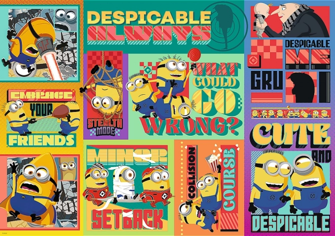 Puzzle Moi, moche et méchant 4 : Gru et les Minions 1000 pièces