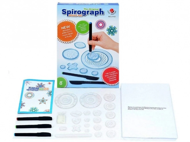 Jeu créatif ensemble de spirographe