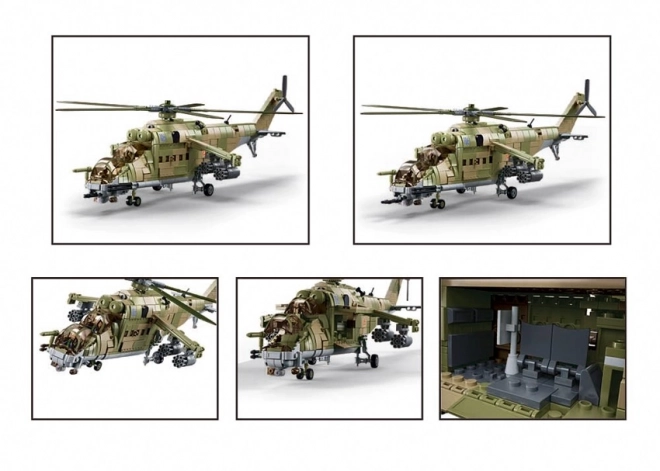 Sluban Hélicoptère de Combat MI-24S M38-B1137